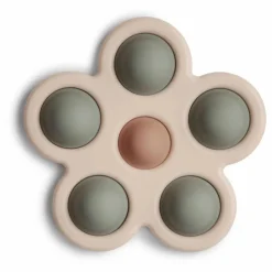 Mushie Jouet pop it en silicone | Vert Outlet