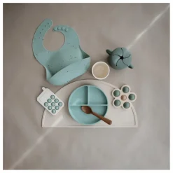 Mushie Jouet pop it en silicone | Vert Outlet