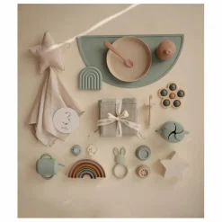 Mushie Jouet pop it en silicone | Vert Outlet