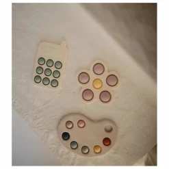 Mushie Jouet pop it en silicone | Lilas tLilas