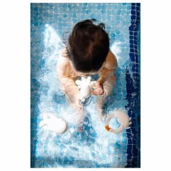 Oli & Carol Jouet pour le bain Walter la baleine Blanc Hot