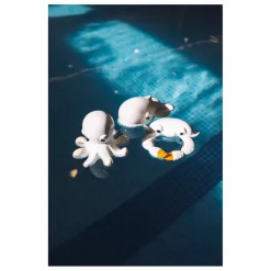 Oli & Carol Jouet pour le bain Walter la baleine Blanc Hot