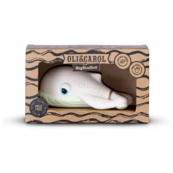 Oli & Carol Jouet pour le bain Walter la baleine Blanc Hot