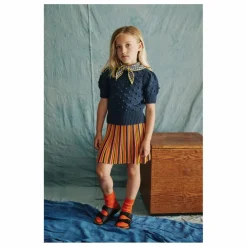 Misha & Puff Jupe Accordion | Orange