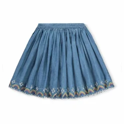 Enfant Molo Jupes, Shorts|Jupe Bernie Arcs-en-ciel Coton Bio |