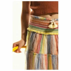 Outlet Sunchild Jupe Brasilito Rayée | Jaune