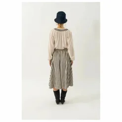 Femme Lollys Laundry Jupe Bristol Rayures |