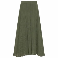 New Momoni Jupe Corral Gaufrée | Vert