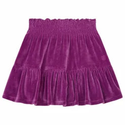 Enfant SMALLABLE BASICS Jupes, Shorts|Jupe Courte Fille Elastiquée à la Taille en Velours |
