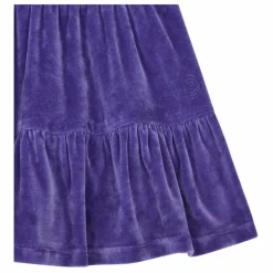 Enfant SMALLABLE BASICS Jupe Courte Fille Elastiquée à la Taille en Velours |
