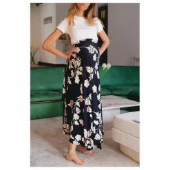 Outlet Paloma Collection Jupe de Grossesse Carlota Tokyo | Noir