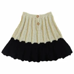 Enfant Kalinka Jupe Dove Laine Mérinos |