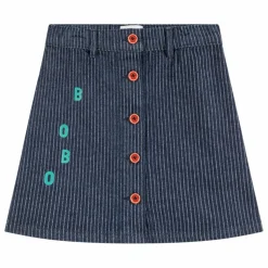 Enfant Bobo Choses Jupe en Jean Rayée Coton Bio |