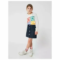 Enfant Bobo Choses Jupe en Jean Rayée Coton Bio |