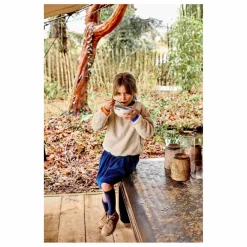 Sale Arsène et Les Pipelettes Jupe Garance Coton Bio | Bleu électrique