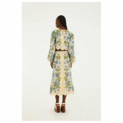 Clearance Farm Rio Jupe Garden Lin | Sable