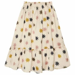 the new society Jupe Longue Etoiles Daria | Beige Sale