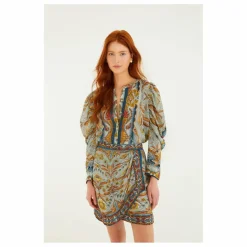 Farm Rio Jupe Mosaic Garden | Bleu Outlet