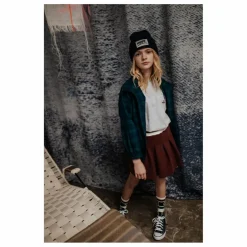 Cos I Said So Jupe Plissée Coton Bio | Bordeaux Hot