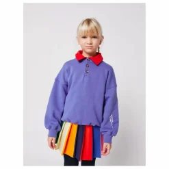 Bobo Choses Jupe Plissée Rayée | Bleu marine New