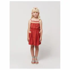 Hot Bobo Choses Jupe Poches Brodées Tomates | Rouge