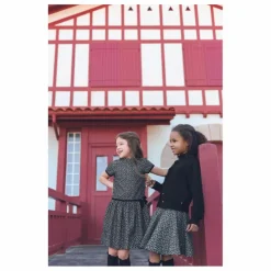 Enfant Tartine et Chocolat Jupe Pois |