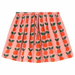 Enfant Tinycottons Jupes, Shorts|Jupe Pommes Velours Côtelé |
