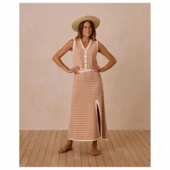 Femme Rylee + Cru Jupe Rayure Maille |