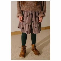 Enfant Studio Bohème Jupe Samba Mûres Velours Coton Bio |
