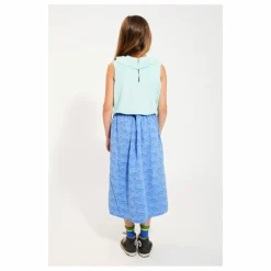 Piupiuchick Jupe Tiger Coton Bio | Bleu Hot