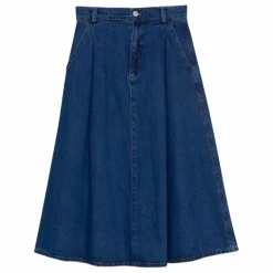 New the new society Jupe TNS Denim | Mid Blue