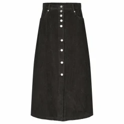 Lollys Laundry Jupe Una Velours Côtelé | Marron Sale