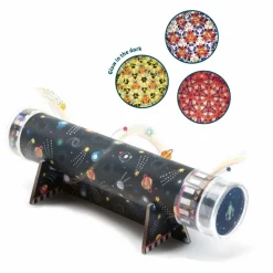 Djeco Kaléidoscope à assembler Immersion spatiale Multicolore Hot