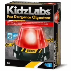 Clearance 4M Kidzlabs Feu d'urgence clignotant Multicolore