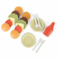 Dantoy Kit burger en bioplastique