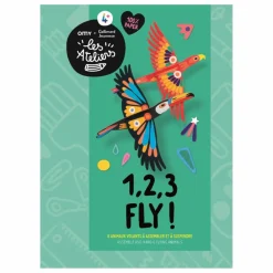 Omy x Gallimard Jeunesse Kit de 6 animaux volants à suspendre