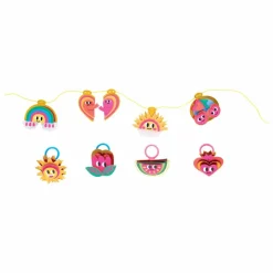 Omy x Gallimard Jeunesse Kit de 4 bagues et 4 pendentifs à fabriquer Multicolore Outlet