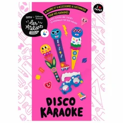 Omy x Gallimard Jeunesse Loisirs Créatifs|Kit de 6 micros et ses accessoires à customiser