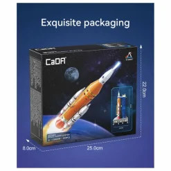 Homme Cada Kit de construction - NASA Fusée Artemis SLS - 659 pièces