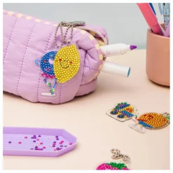 La Petite Épicerie Loisirs Créatifs|Kit de Diamond painting enfant - Porte-clefs