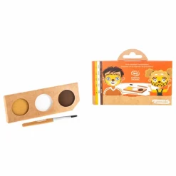 Namaki Kit de maquillage 3 fards Lion & Girafe | Doré Sale