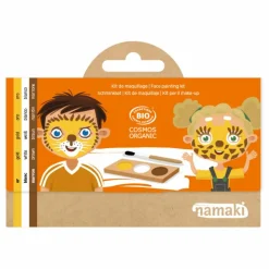 Namaki Kit de maquillage 3 fards Lion & Girafe | Doré Sale