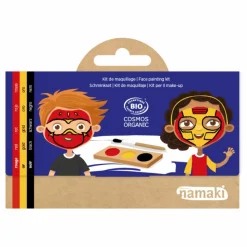 Namaki Kit de maquillage 3 fards Ninja & Super-Héros |