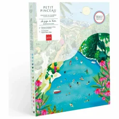 La Petite Épicerie Loisirs Créatifs|Kit de peinture au numéro - Les Gorges du Verdon par Nolwenn Studio