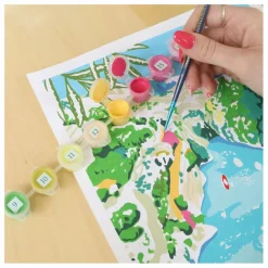 La Petite Épicerie Loisirs Créatifs|Kit de peinture au numéro - Les Gorges du Verdon par Nolwenn Studio