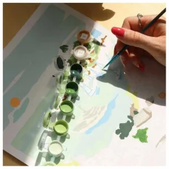 Sale La Petite Épicerie Kit de peinture au numéro - Balade dans les Calanques par Sabina Fenn Multicolore