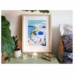 La Petite Épicerie Kit de peinture au numéro - Santorini par Maja Tomljanovic