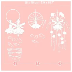 Djeco Loisirs Créatifs|Kit DIY - Attrape rêve à créer