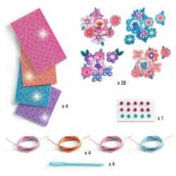 Djeco Kit DIY - Bracelets en feutrine à créer Multicolore Online