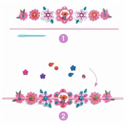 Djeco Kit DIY - Bracelets en feutrine à créer Multicolore Online